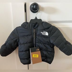 North Face Reversible 0-3 month Jacket black